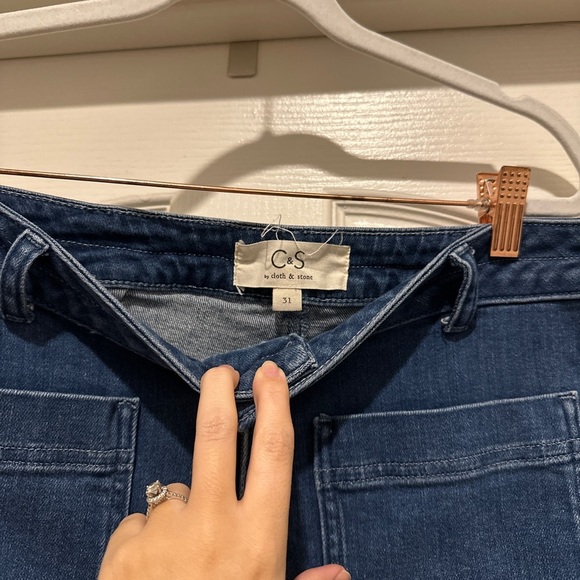 Anthropologie Cloth & Stone Denim Bootcut Jeans - Picture 6 of 6